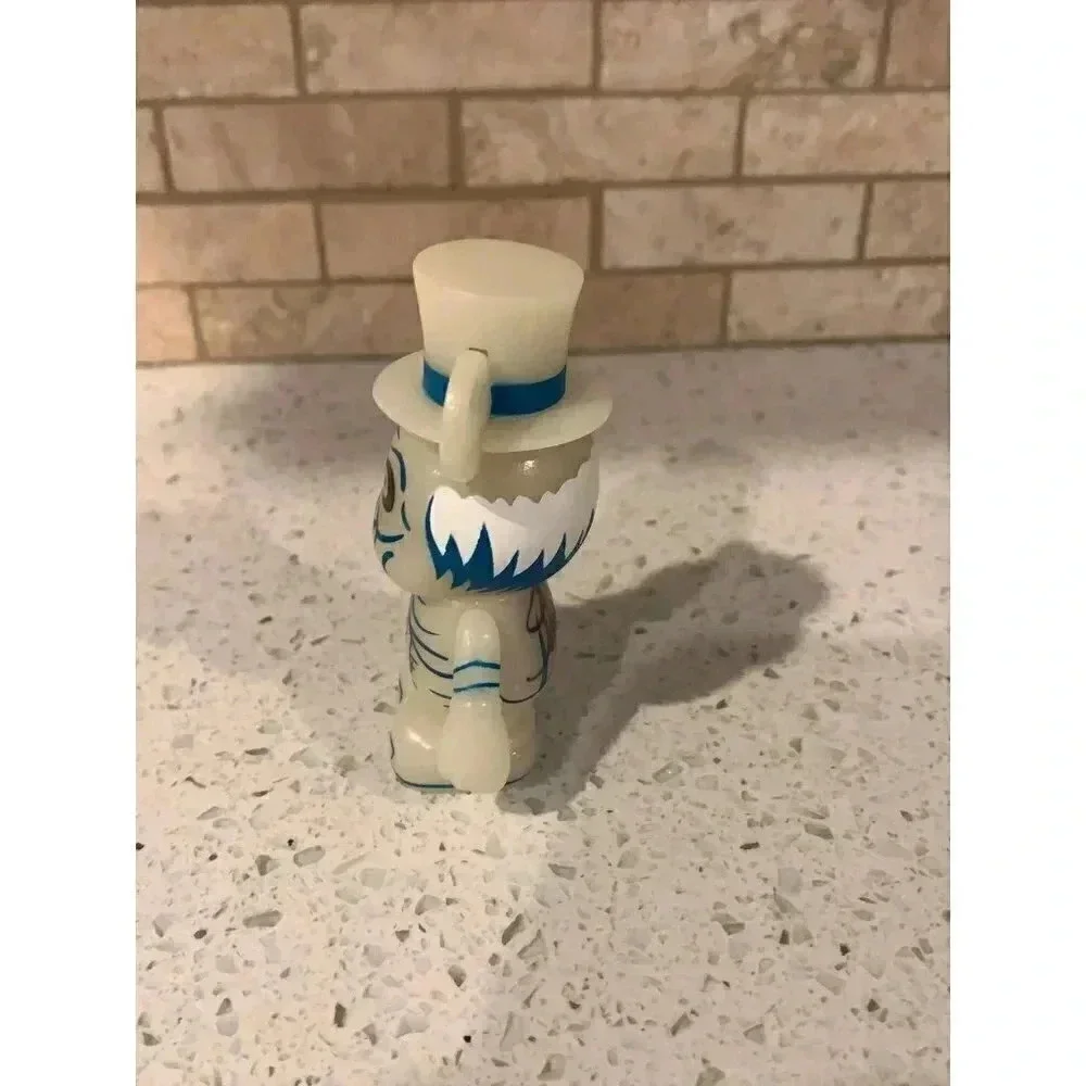 Signed DISNEY VINYLMATION 3" HAUNTED MANSION SERIES 1 HATBOX GHOST bt - Picture 4 of 7